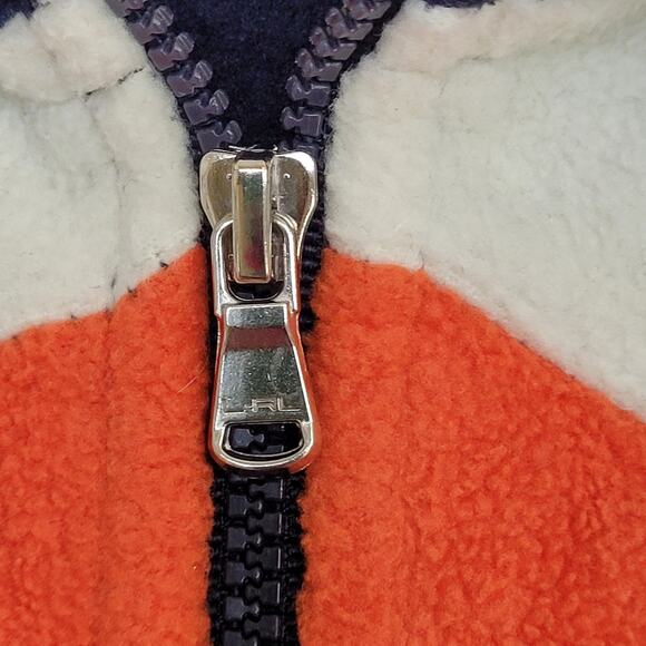 Vintage Ralph-Lauren Fleece Zip Sweater Womens Large 20x24 - Picture 10 of 14